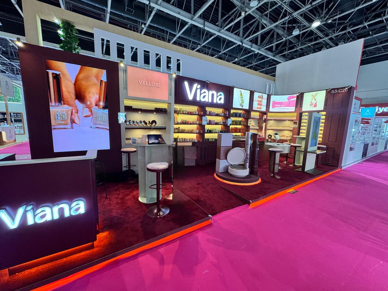 Viana Cosmetics Represents Sri Lanka with Pride at Beautyworld Middle East 2025